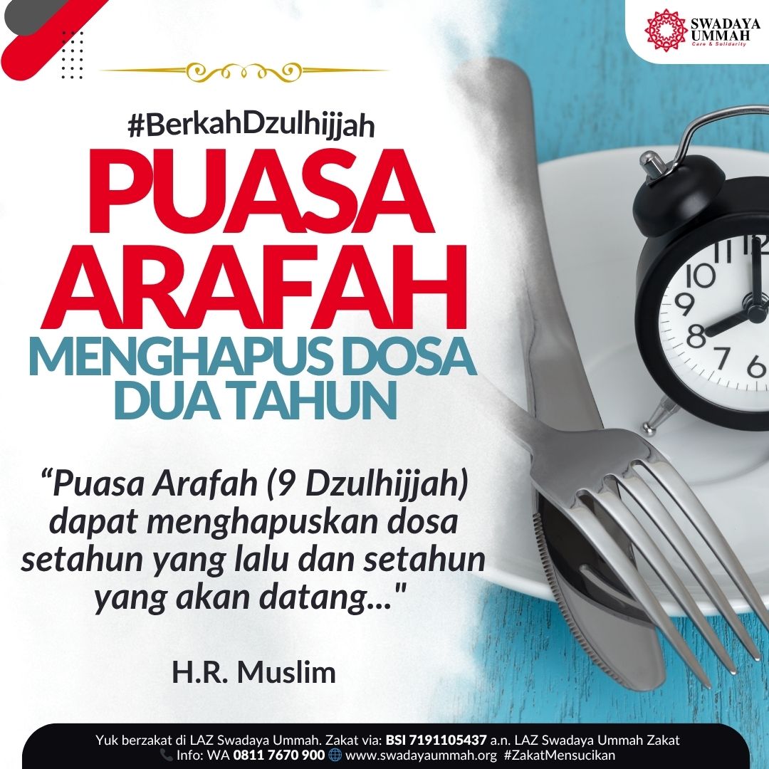 Mari Raih Keberkahan dengan Puasa Arafah